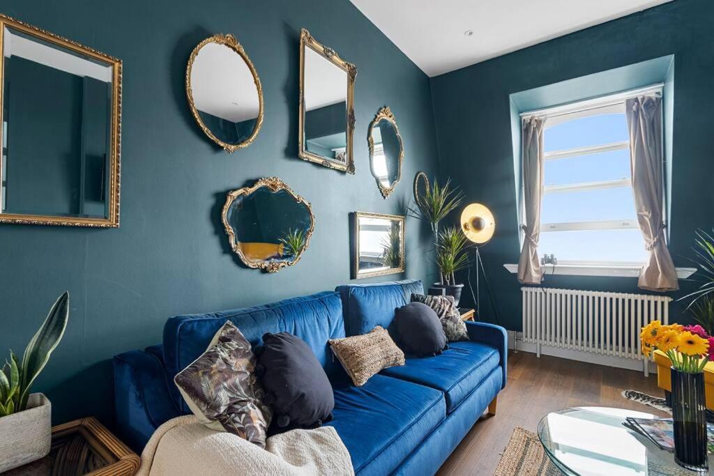 Modern 1 Bed Apartment, Sea Views, Free Parking, Wifi, Netflix Teignmouth Ngoại thất bức ảnh